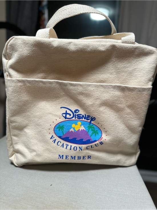 Disney Handbags - Disney Vacation Club Member Y2K Canvas Tote Bag